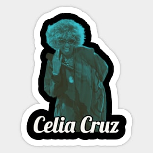 Retro Celia Sticker